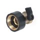 thumbnail image 4 of PTOOTP Conector De Latón Resistente Para Manguera Con Válvula De Y Mango Ergonómico, 4 of 8