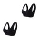 thumbnail image 1 of Sujetador push-up Qarigey Mujer sin costuras negro XXL, 1 of 6