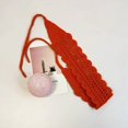 thumbnail image 1 of Banda para el cabello de ala ancha tejida a crochet para mujer, linda y decorativa banda para el cabello, bolso, pañuelo para la cabeza, sombrero, accesorios para el cabello tejidos, 1 of 6