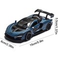 thumbnail image 7 of Diecast Toy Car Bugatti Bolide  Sports Car Model,Zinc Alloy Simulation Casting Pull Back Vehicles,1:32 Scale Mini Supercar Toys with Lights and Music for Toddlers Kids Children Gift, 7 of 7