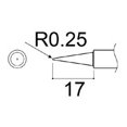 thumbnail image 3 of HAKKO Replacement Iron Tip 980-T-BIP for HAKKO Presto, 3 of 3