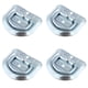 thumbnail image 1 of 4 Paquetes de Remolques RV D- Anclaje Empotrado para Camión / Amarres Plana Plata, 1 of 8