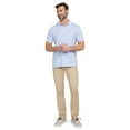 thumbnail image 3 of Chaps Men's & Big Men's Birdseye Polo Shirt with Short Sleeves, Sizes S-2XL, 3 of 6