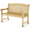 thumbnail image 2 of International Home Miami Amazonia Teak Newcastle Outdoor Bench, 2 of 6