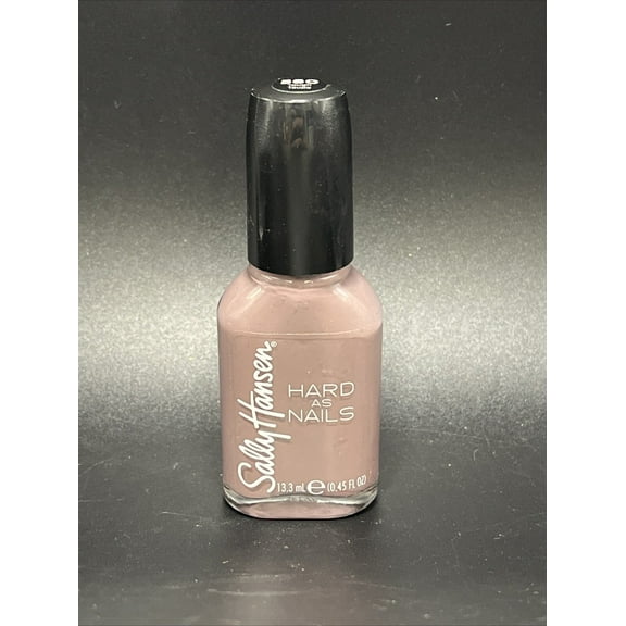 Sally Hansen Hard As Nails Nail Color, Tough Taupe, 0.45 oz, Color Nail Polish, Nail Polish, Red Nail Polish, Contains B5 and Green Tea (Pack of 4)