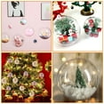 thumbnail image 6 of 24pcs Christmas Fillable Ball Ornaments Unbreakable Ball Winter Christmas Tree Ball Pendants, 6 of 6