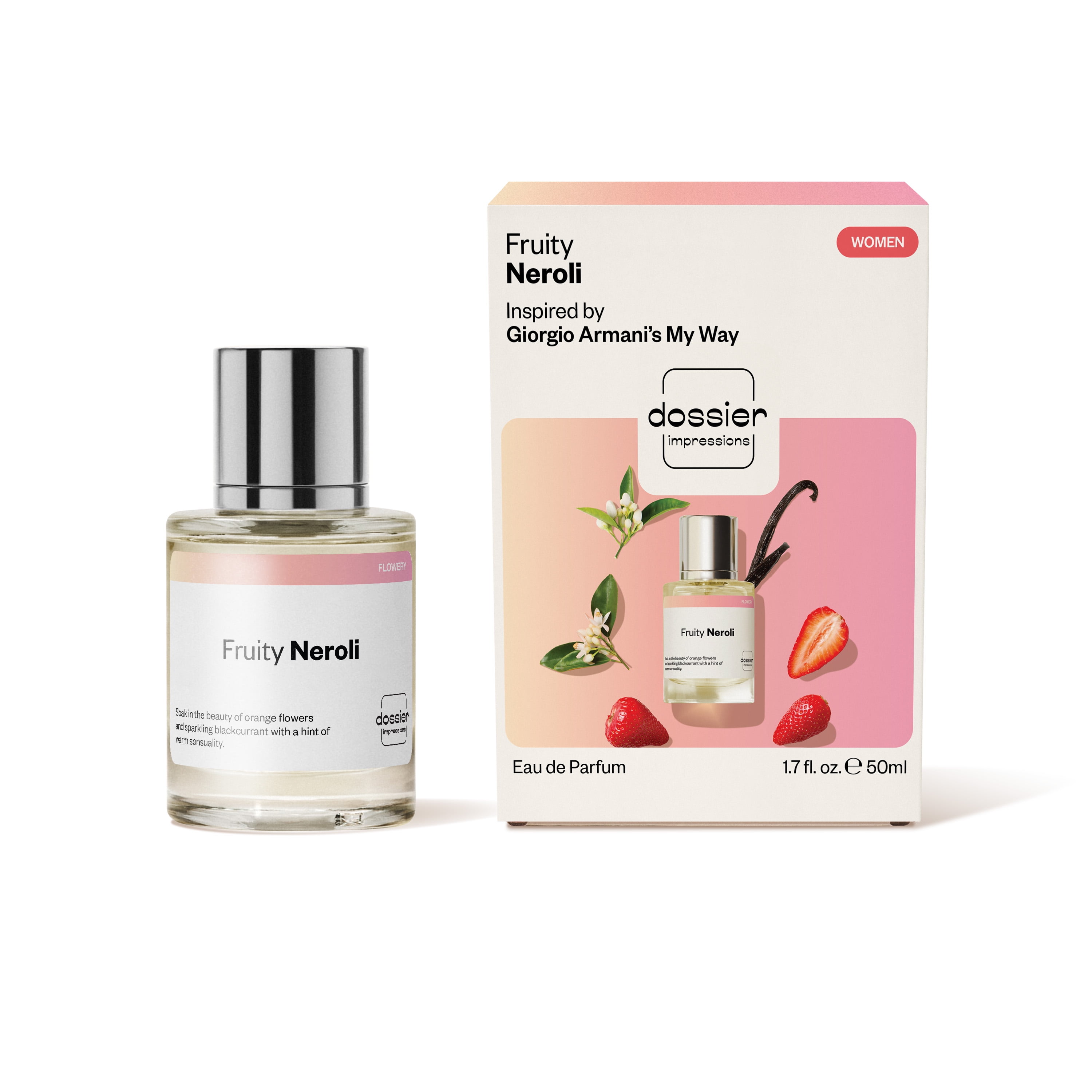 Dossier Fruity Neroli Eau De Parfum, Inspired by Armani's My Way