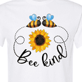 thumbnail image 4 of Inktastic Bee Kind Bees and Sunflower T-Shirt, 4 of 5