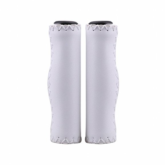 FACEGA 1Pairs Bike Grips,Ergonomic Handle Design Bike Handlebar Grips,Comfortable Grip Experience Bicycle Accessories,14*7.5*3.5cm,White