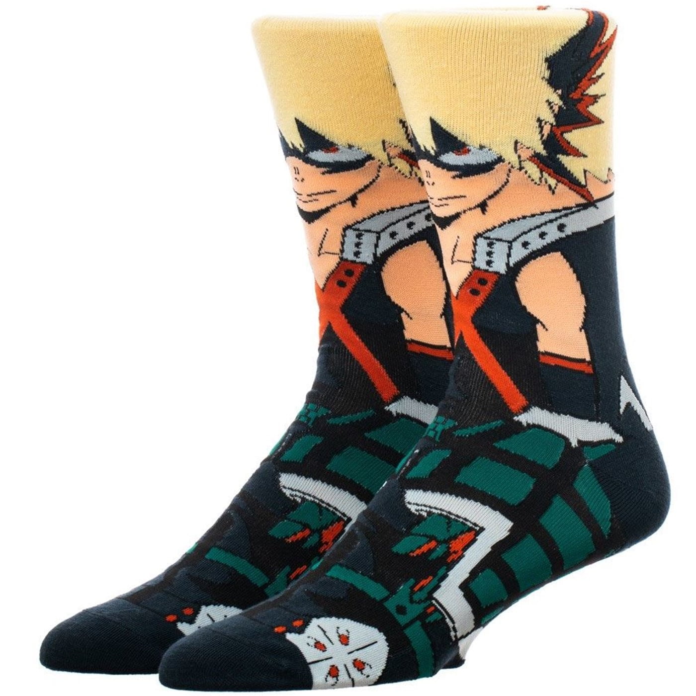 My Hero Academia Bakugo Casual 360 Character Socks for Men - Walmart.com
