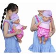 thumbnail image 5 of Baby Doll Carrier Backpack Doll Accessories Front and Back Carrier, 5 of 5