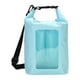 thumbnail image 1 of Bolsa seca impermeable para teléfono, bolsa flotante de 5 l, bolsa deportiva para exteriores, bolsa de lona enrollable. Azul claro, 1 of 8