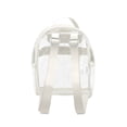 thumbnail image 3 of GEORGE G MINI BACKPACK TRANSPARENTE BLANCO, 3 of 4
