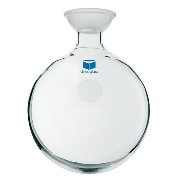 DIMA GLASS® Flask, Single Neck, Round Bottom 35/20, 100 mL