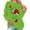 Fluorescent Green, variant on Affordable Christmas Corashan Ugly Christmas Sweater Funny Long Sleeve Blouses for Women Casual O-Neck Shirt Print Blouse Tops Loose Fit Fall Gray, XL