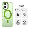 thumbnail image 4 of For iPhone 17 6.3" Case ,[Compatible with MagSafe] Cute Candy Color Drop Protection Slim Anti-Slip Shockproof Magnetic Phone Case,Green,For iPhone 17, 4 of 7