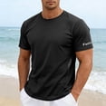 thumbnail image 2 of FUZHIQ Men Graphic T Shirts Comfort Slim Fit Crew Neck Holiday Pullover Tees Casual Shirt Summer Classic Basic Lightweight Fashion Tees,XXXL, 2 of 9