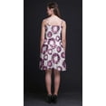 thumbnail image 2 of Bimba Robe d'Été Sans Manches Mini Fluide Teinture sur Nœuds pour Femme, Robe Soleil à Imprimé Floral - Très Petit, 2 of 5