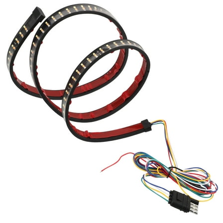 1 Set Pickup Turn Light Replacement Truck Tailgate Turn Light Strip Vehicle Tailgate Light Strip Truck Supply Truck Accessory Truck Rear Running Light Strip