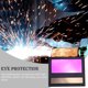 thumbnail image 5 of Eigraketly Lente de soldadura de oscurecimiento automático, pantalla de visualización grande con atenuación automática, protección contra Suministros de soldadura, 5 of 6