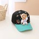 thumbnail image 1 of Gorra de béisbol con estampado de oso espacial para niño y niña, gorro de béisbol con estampado de oso espacial, ajustable, a la moda, para otoño, 1 of 4
