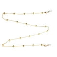 thumbnail image 2 of Eyeglass Chain, Fashionable Decorations Face Cover Chain Golden Mouth Muffle  For Party, 2 of 8