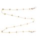thumbnail image 1 of Cadena De Gafas, Cadenas De Gafas De Sol De Mufla De Boca Dorada Portátil Para Fiesta ANGGREK Eyeglass Chain, 1 of 8