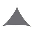 thumbnail image 2 of HCBY Sun Shade Sail, 118.11 Inch Triangle UV Block Canopy, High Density Breathable Fabric, Outdoor Patio Backyard Garden Sun Protection with Installation Ropes, 2 of 6