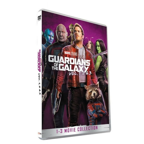 Guardians of the Galaxy Vol. 1-3 Movie Collection (DVD)