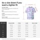 thumbnail image 5 of Fotbe Rainbow Scales Camisa Estampada de Manga Corta para Hombre, Casual de Verano, Estilo Playero, Sin Arrugas-Small, 5 of 5