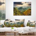thumbnail image 4 of Designart Slovakia Spring Forest Mountain - Landscape Printed Throw Pillow - 12x20, 4 of 5