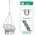thumbnail image 3 of Garpans Hammock Chair with Hanging Hardware, Gray, 3 of 8