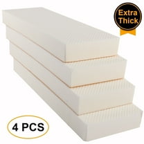 Garage Wall Protector Bumper Guards - 4 Pack Universal 1-3/16" Thick Car Door Edge EVA Foam Padding for Warehouse Parking