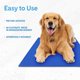thumbnail image 3 of Hugs Pet Products Chillz Pad Comfort Gel refrescante para mascotas, Azul, XL, 3 of 5