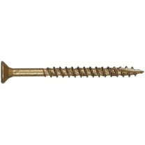 Power Pro 967774 Wood Screws, #8 x 1-3/4", Premium Outdoor Deck Screws, Rust Resistant, Epoxy Coated Bronze, 3500pcs Box