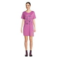 thumbnail image 2 of Disney Women's Face Sleepshirt with Socks, Sizes XS-3X, 2 of 6