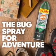 OFF! Sportsmen Insect Repellent 3 Deep Woods, Bug Spray, Mosquito Repellent Spray, 8 oz, 2 Ct