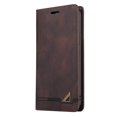 thumbnail image 2 of TECH CIRC phone case for iPhone11 pro, Handmade  wallet PU Leather Flip Folio Case Wallet with Card Slot, TPU Shockproof Inner Case  with iPhone11 pro,Brown, 2 of 11