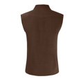 thumbnail image 4 of Men's Summer Hawaiian Solid Color Sleeveless Button-Down Shirt XL, 4 of 4