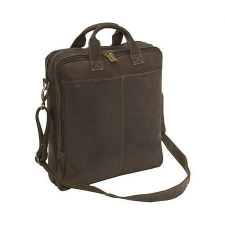 Vertical Laptop Brief - DS-068-Choc