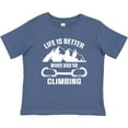 thumbnail image 3 of Inktastic Rock Climbing Mountains Boys or Girls Baby T-Shirt, 3 of 5