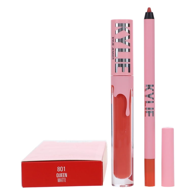 Kylie cosmetics マットリップ　セット Kylie Cosmetics Matte Lip Kit - 801 Liquid Queen , 2 Pc 0.10oz