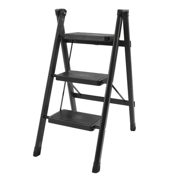 3 Step Ladder, Closet Step Stool Ladder Multi Purpose for Kitchen