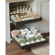 thumbnail image 1 of 2-piezas Organizador de Gabinete Extraíble, 53cm prof, Organizador de Cocina con Adhesivo, Cajones Deslizables para Cocina, Anchura ajustable 32CM-52CM, Negro, 1 of 7