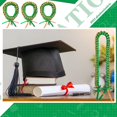 thumbnail image 5 of 10Pcs Graduation Ribbon Lei Braided Necklace Handmade Charm Graduation Gift for High School College Party, 5 of 5