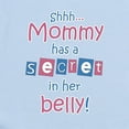 thumbnail image 2 of CafePress - Shhh... Mommy Has A Secret Infant Bodysuit - Baby Light Bodysuit, Size Newborn - 24 Months, 2 of 4