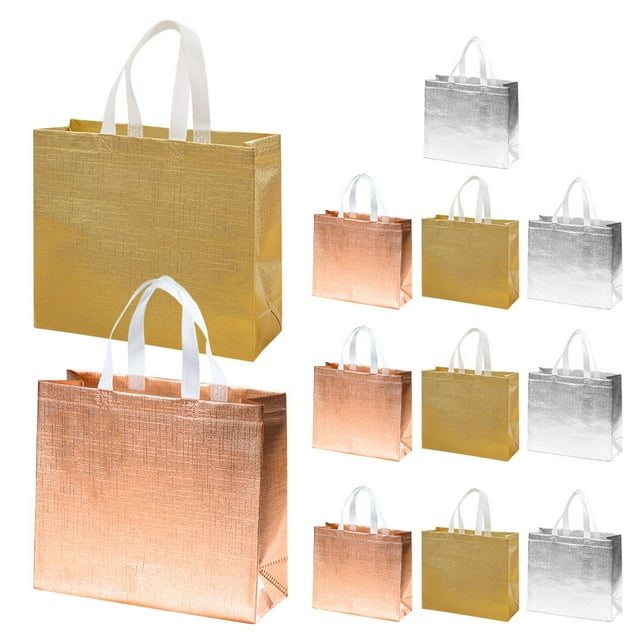 Raindrops 12Ud Bolsas Reutilizables Para Regalo Con Recubrimiento Duradero Y Moderno
