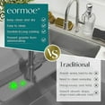 thumbnail image 2 of Faucet Mat for Kitchen Sink - Long Diatomite Fast Drying Stone Sink Tray, Super Absorbent, Prevents Moisture Buildup - Faucet Splash Guard for Bathroom Counter, 2 of 6