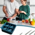 thumbnail image 4 of Silicone Ice Food Grade Silicone Ice Trays Reusable Shaped Ice Molds, 4 of 5