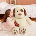 thumbnail image 6 of IKASA Giant Dog Labrador Stuffed Animal Plush Toys,Puppy Soft Toy Large Cute Huge Jumbo Kawaii Fluffy Big Size Fat Oversized Plushie, Gifts for Kids Girls Boys Girlfriend, 6 of 6